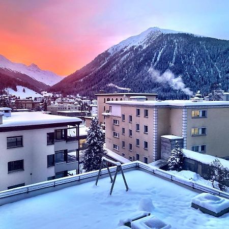 Apartment Bellania Davos Bagian luar foto