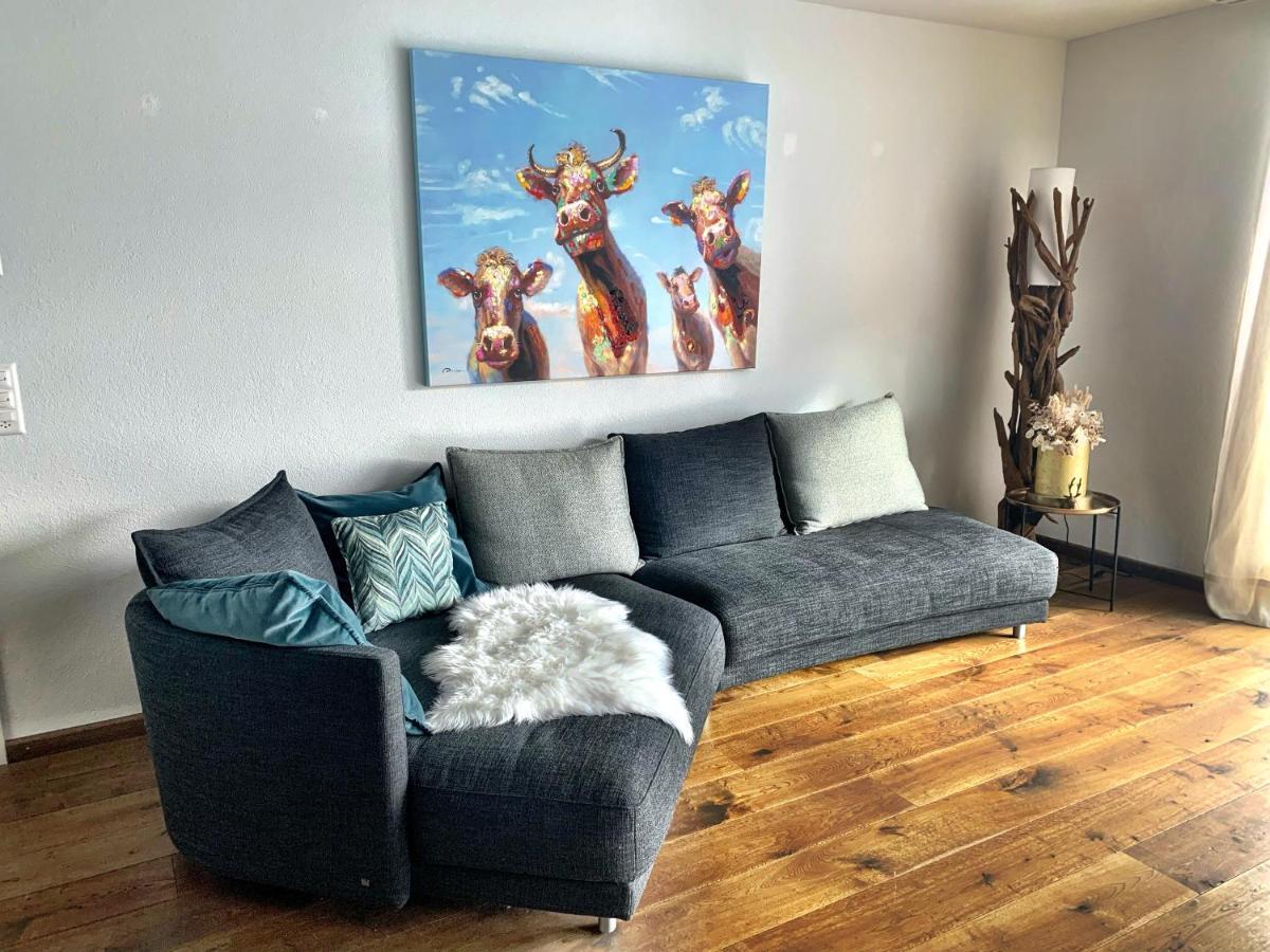 Apartment Bellania Davos Bagian luar foto