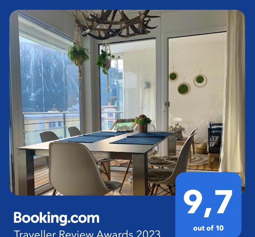 Apartment Bellania Davos Bagian luar foto